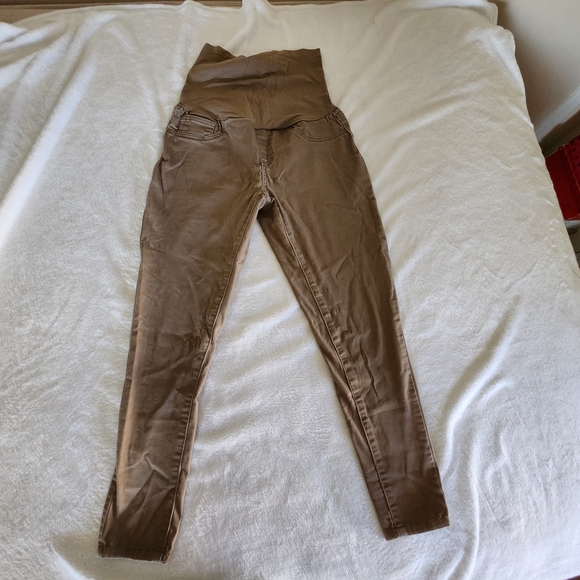 Maternity Jeggins - Tan - Picture 4 of 4